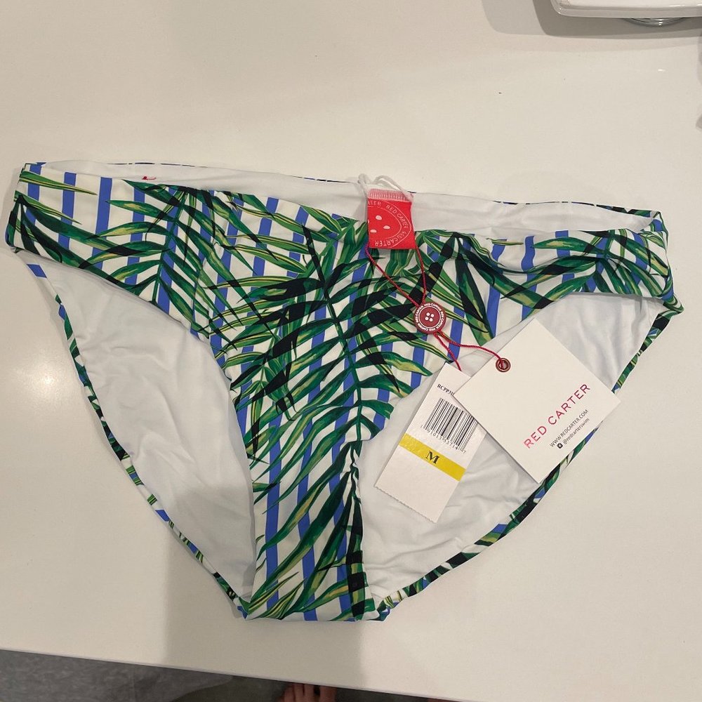 NWT Red Carter Bikini Bottom Size M